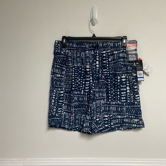 Speedo Other - Speedo Men’s 4 Way Stretch Swim Trunks UPF 50 Navy Size XL